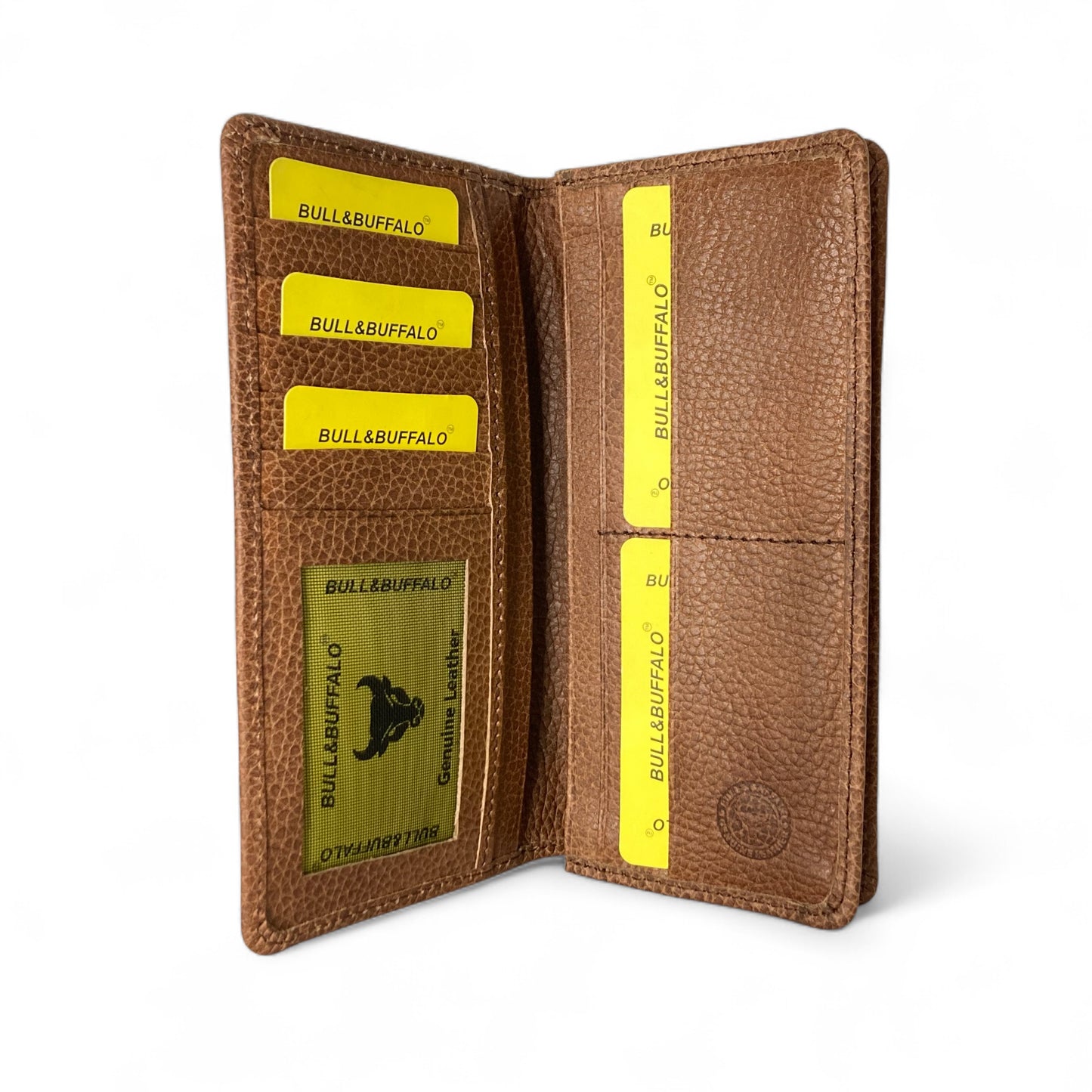 Premium Bull & Buffalo Leather Long Wallet