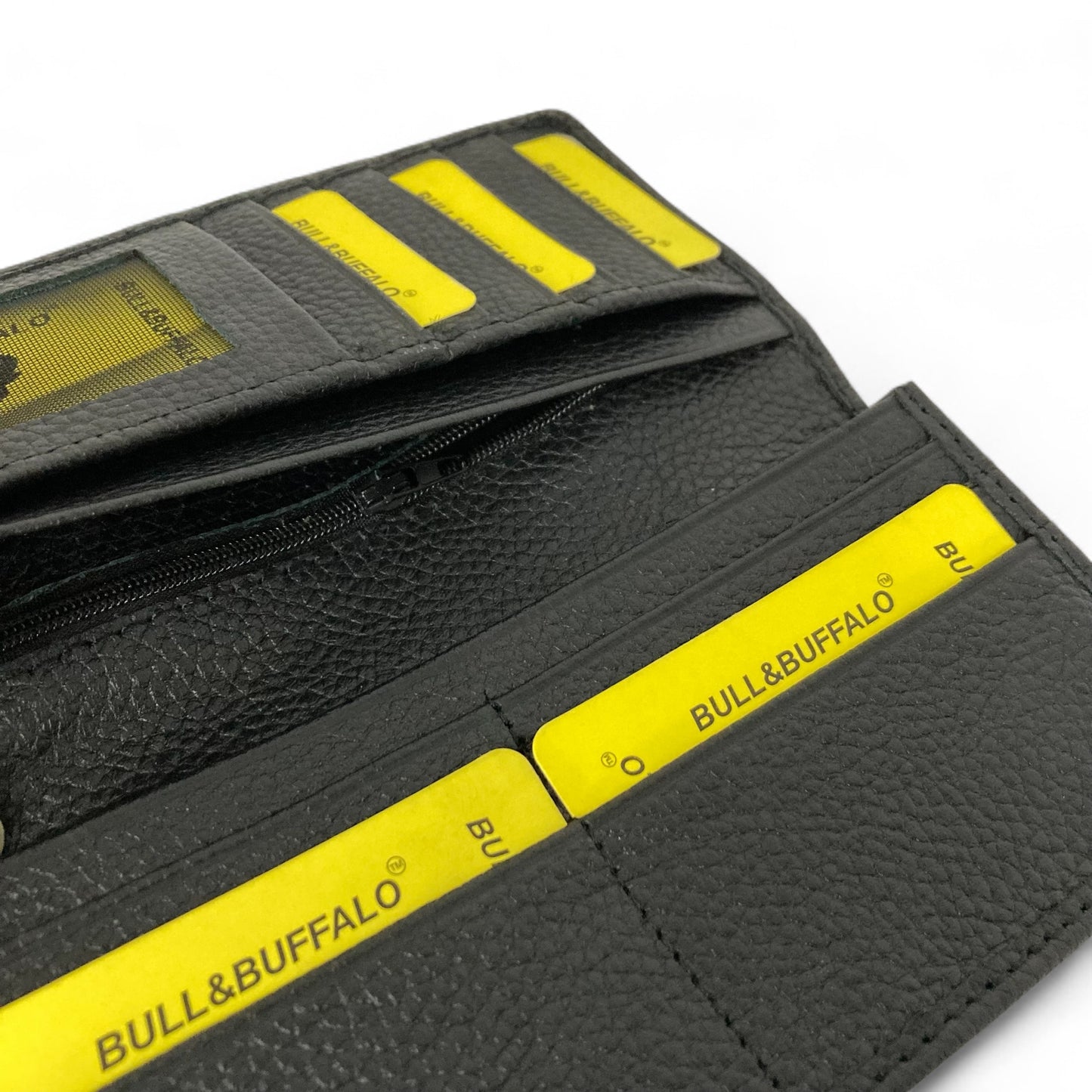 Premium Bull & Buffalo Leather Long Wallet