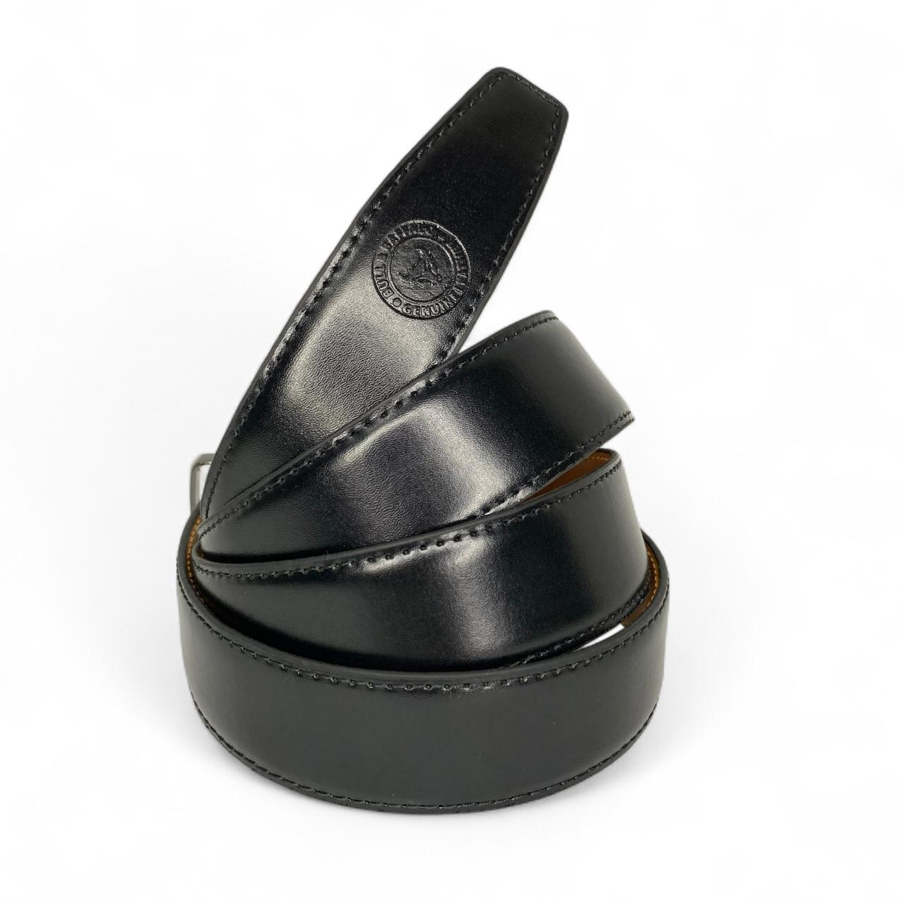 Premium Bull & Buffalo Leather Belt for Men Pure Formal, 35mm Wide, Double-Sided Reversible