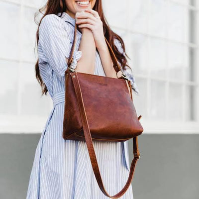 Premium Bull & Buffalo Leather Ladies Bag 100% Pure Leather